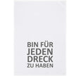 Geschirrtuch mit Spruch 