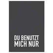 Geschirrtuch mit Spruch 