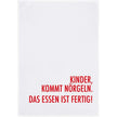 Geschirrtuch mit Spruch 