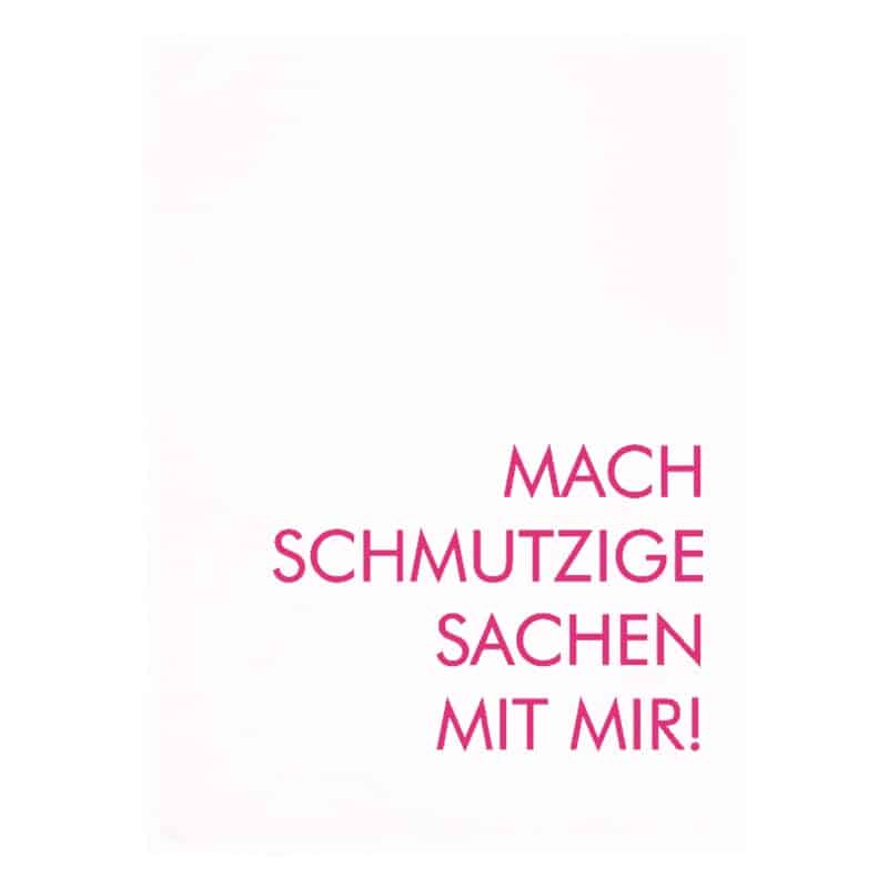 Geschirrtuch mit Spruch 