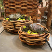 2er Set Rattanschalen in den Größen Ø 36cm und 54 cm von A2 Living