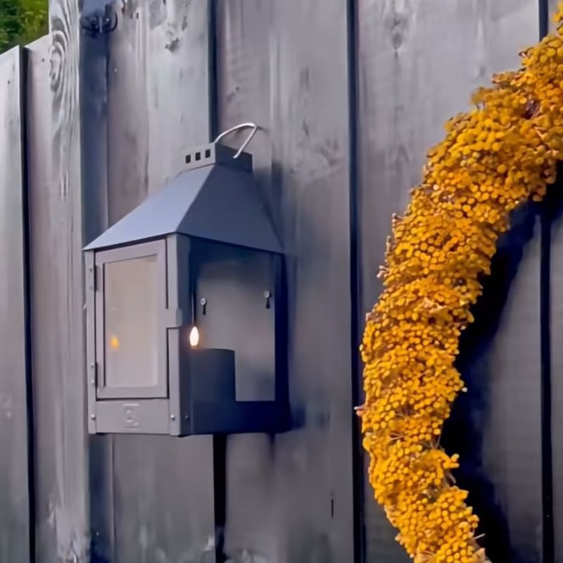 A2 Living Wandlaterne Mini 33,5 cm, wetterfest, in vier verschiedenen Farben, für den Innen- und Außenbereich geeignet. 