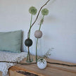 BLOSSOM Ball in 3 Farben, Keramik, von Lübech Living, Durchmesser 9,6 cm, Höhe 9,2 cm