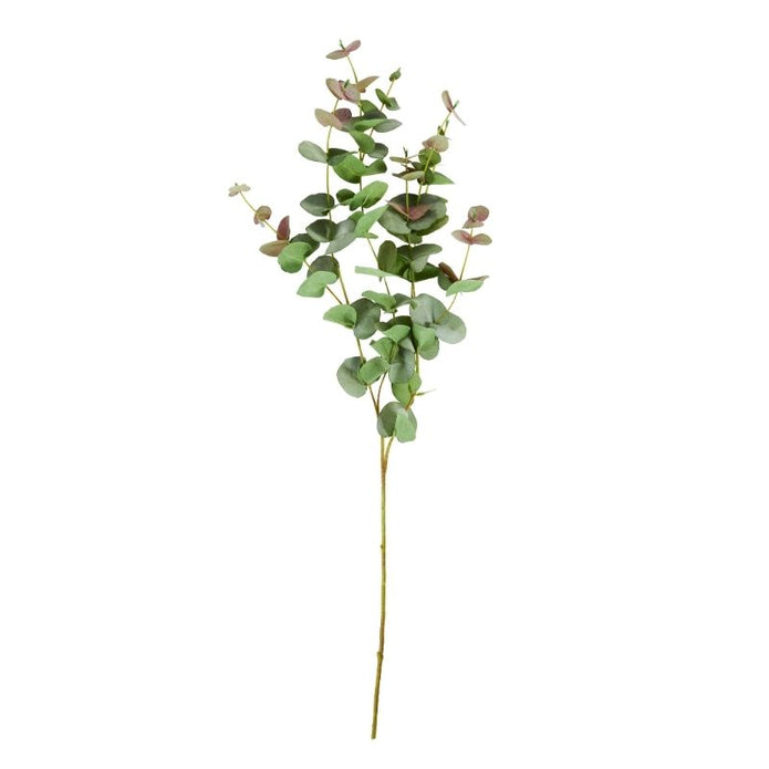 Gruener, kuenstlicher Eukalyptus Zweig, Länge 90 cm