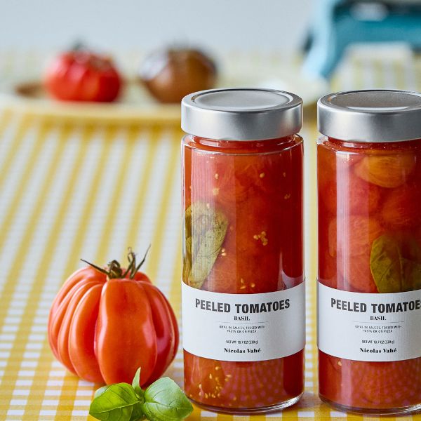 Geschälte Tomaten eingelegt 