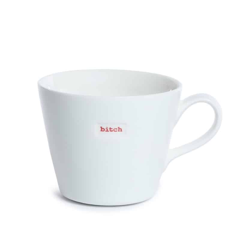 Kaffeetasse mit Spruch 