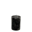 Kerze 7x10cm schwarz