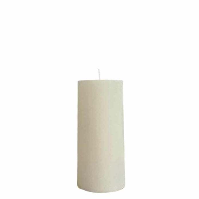 Kerze 7x15cm off white