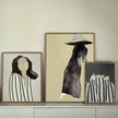 Art print, Poster Dancing Woman 70x50 cm