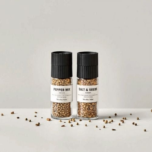 Nicolas Vahé Geschenkset golden Salz und Pfeffer 