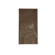 Braune Papierservietten Ekollon von Storefactory, mit Herbstmotiv, Maße: 11x21 cm