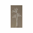 Papierservietten Kvistar beige mit Blumenmotiv