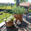 Rattan Korb Mega Low Rund von A2 Living