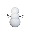 Weihnachtsdeko Schneemann Keramik