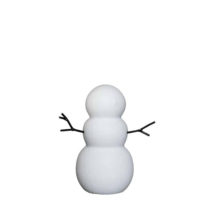 Weihnachtsdeko Schneemann Keramik