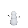 Weihnachtsdeko Schneemann Keramik