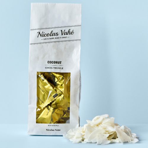 Schokoladen-Trüffel, Kokosnuss und Crunch 110 g ,feine Geschenkidee