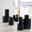 Vase Héléna schwarz in fünf Größen