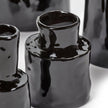 Vase Héléna schwarz in fünf Größen