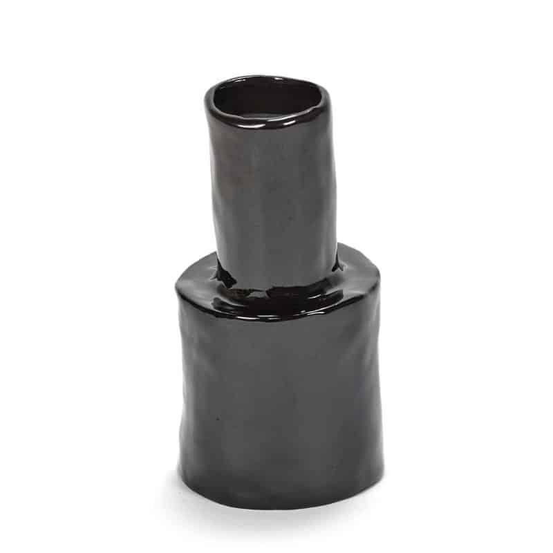 Vase Héléna schwarz in fünf Größen
