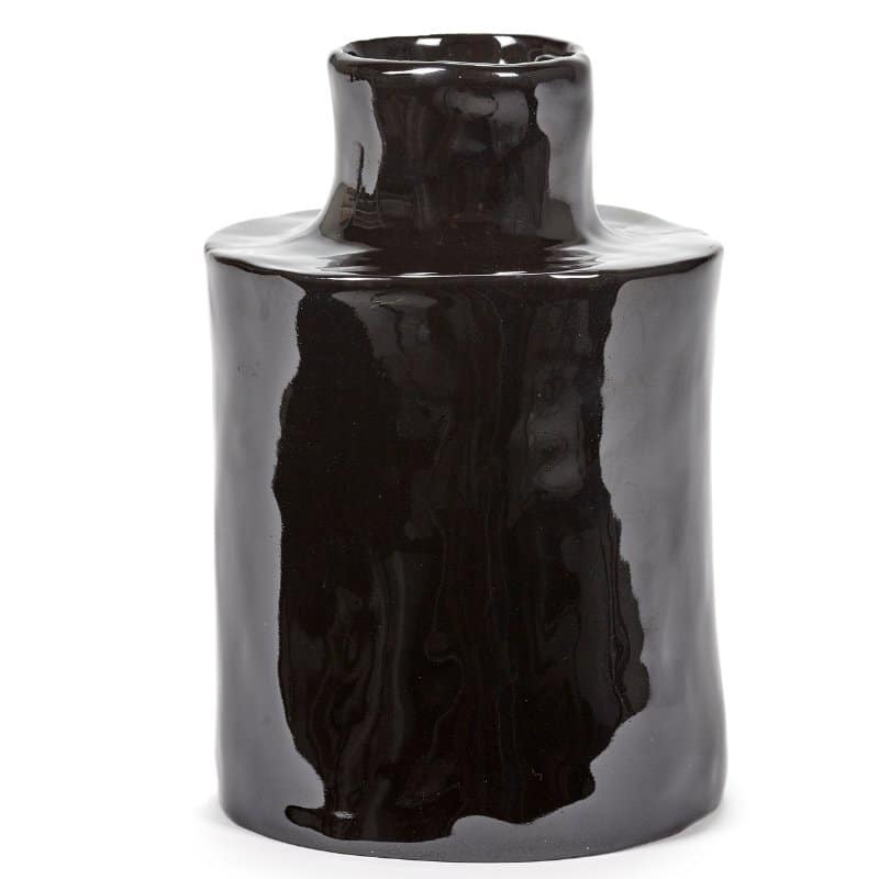Vase Héléna schwarz in fünf Größen