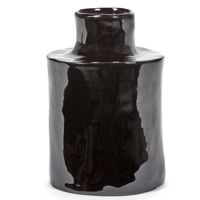 Vase Héléna schwarz in fünf Größen