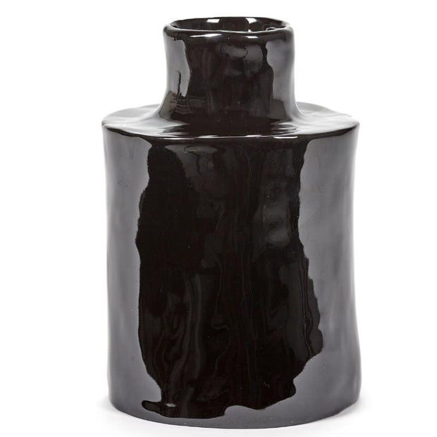 Vase Héléna schwarz in fünf Größen