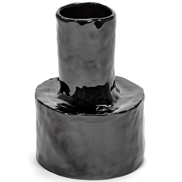 Vase Héléna schwarz in fünf Größen