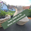 Vogel Selma in zwei Farben, für Drinnen und Draußen