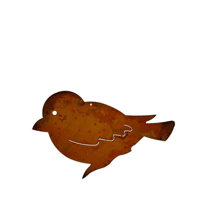 Vogel aus Metall zum Hängen