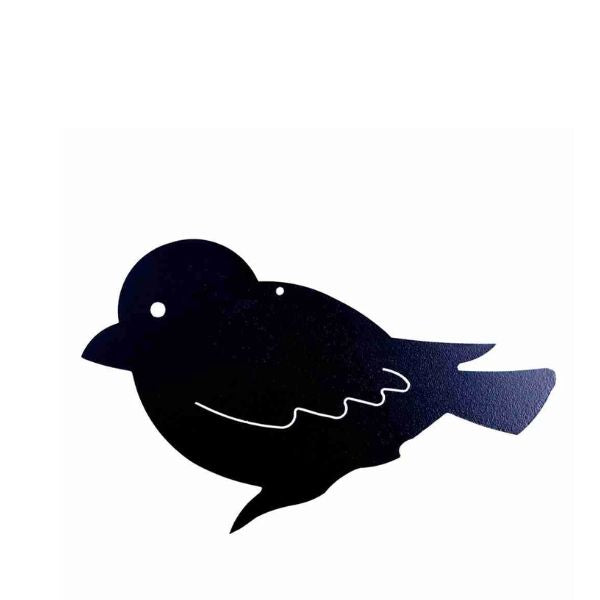 Vogel aus Metall schwarz
