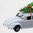 Xmas Car hellblau von House Doctor in 2 Größen, tolle Geschenkidee und Tischdeko