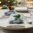 Xmas Car hellblau von House Doctor in 2 Größen, tolle Geschenkidee und Tischdeko