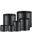 Blumentopf 6er Set schwarz A2 Living