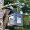 A2 Laterne schwarz 12 cm hoch