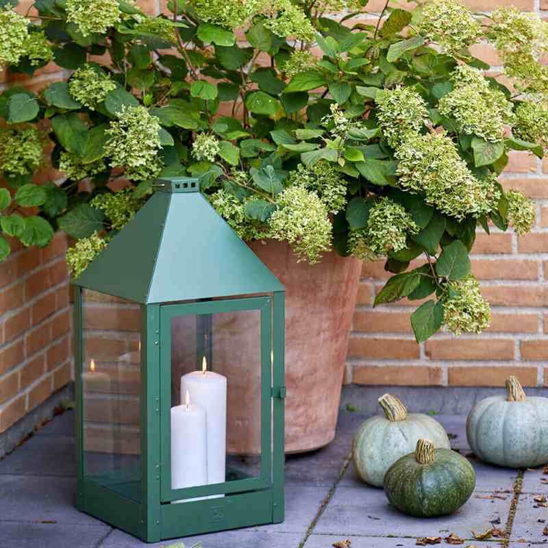 A2 Living Laterne Mega 70 cm, verzinkt, grün, wetterfest