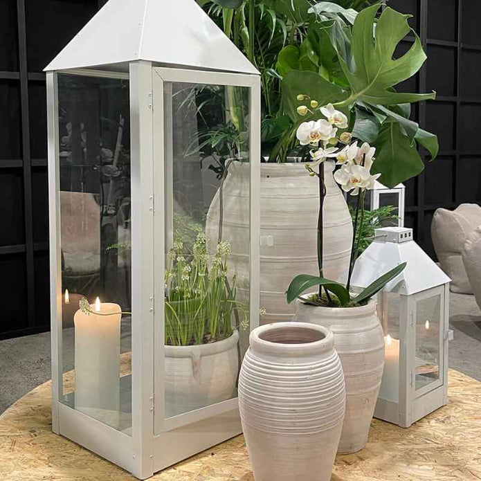 A2 Living Outdoor Laterne Mega Hightower 100 cm – 4 Farben – MONEmente