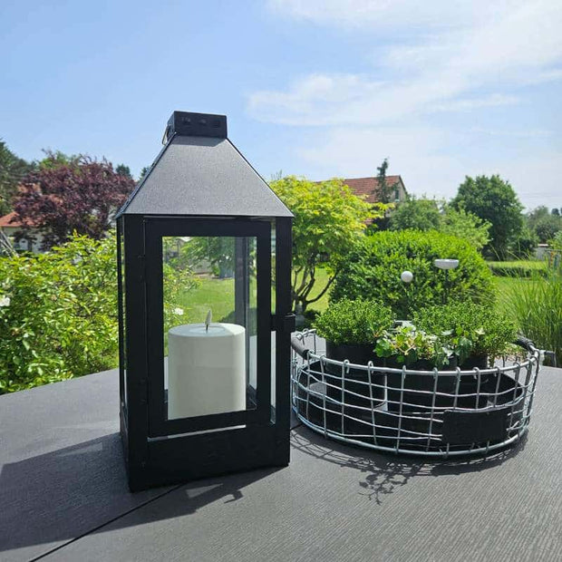 Schwarze Laterne Midi 42,5 cm hoch von A2 Living