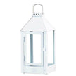 Laterne Midi 42,5 cm hoch von A2 Living, verzinkt, weiss