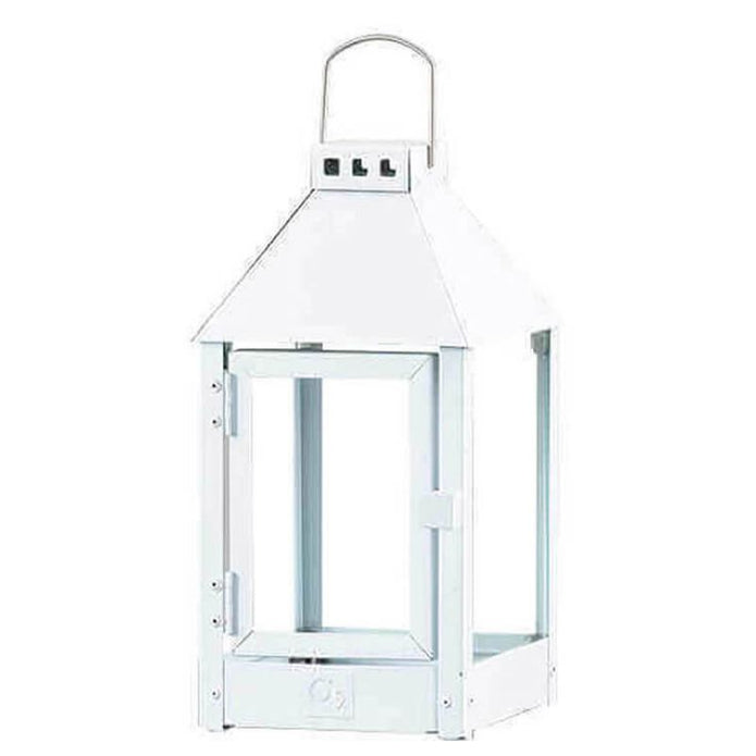 Laterne Mini 33,5cm hoch von A2 Living, wetterfest, weiss