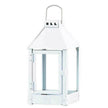 Laterne Mini 33,5cm hoch von A2 Living, wetterfest, weiss