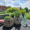 A2 Living Rattan-Korb Blumentopf 'Pear
