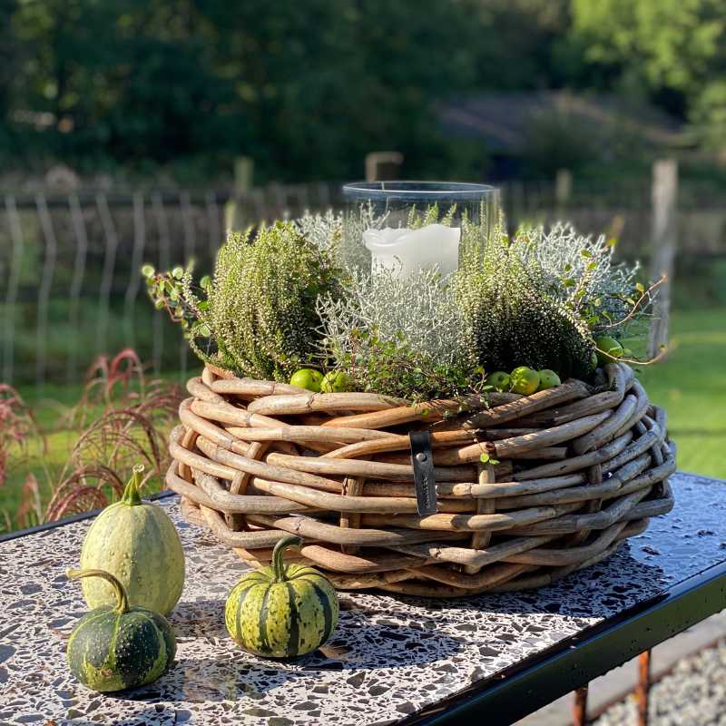 Rattan Schale Maxi von A2 Living für Indoor und Outdoor