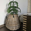 A2 Living Kubu Rattan Korb Pear Maxi