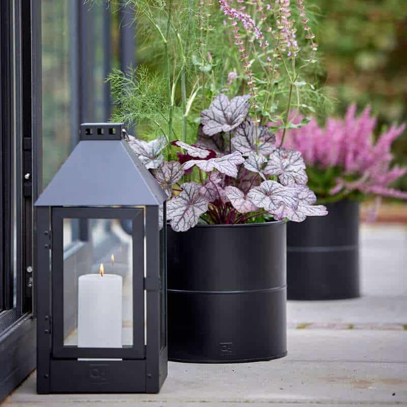 Pflanztopf schwarz von A2 Living im 3er Set