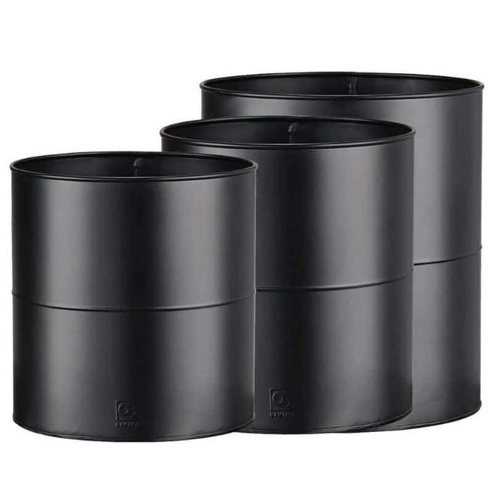 Pflanztopf schwarz von A2 Living im 3er Set