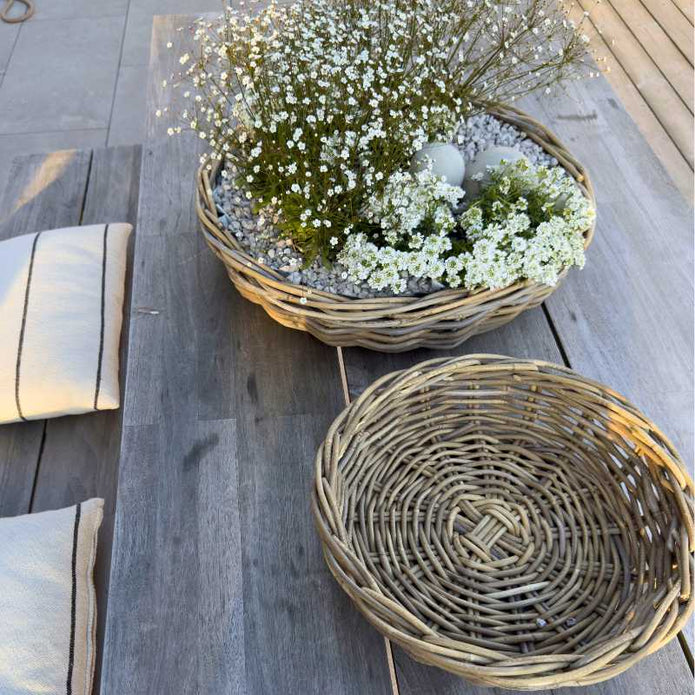 Rattan-Schale KUBU rund Ø 62 cm