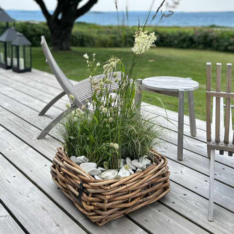 A2 Living Rattan Schale Maxi, eckig