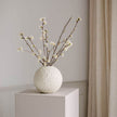 Vase Kaia 25cm von Cooee in der Farbe linnen