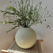 Vase Kaia 25cm von Cooee in der Farbe linnen